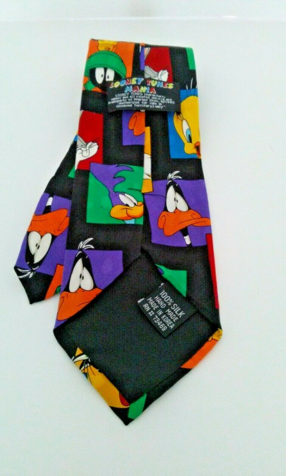 Ties Necktie Looney Tunes Mania Bugs Sylvester Marvin Daffy Tweety Road ...