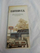 1971 Texaco Gas Station Eastern US Road Travel Map - $7.95
