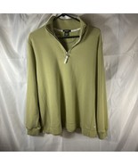 Eddie Bauer 1/4 Zip Sweatshirt Women’s Size XXL Pullover Green Long Slee... - $13.54