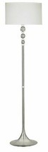 Kenroy Home Glam Floor Lamp, 58 Inch Height with Steel Finish - $164.70