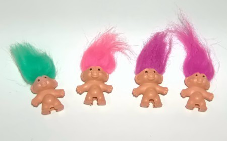 Primary image for Mini Pencil Top Trolls Set of Four