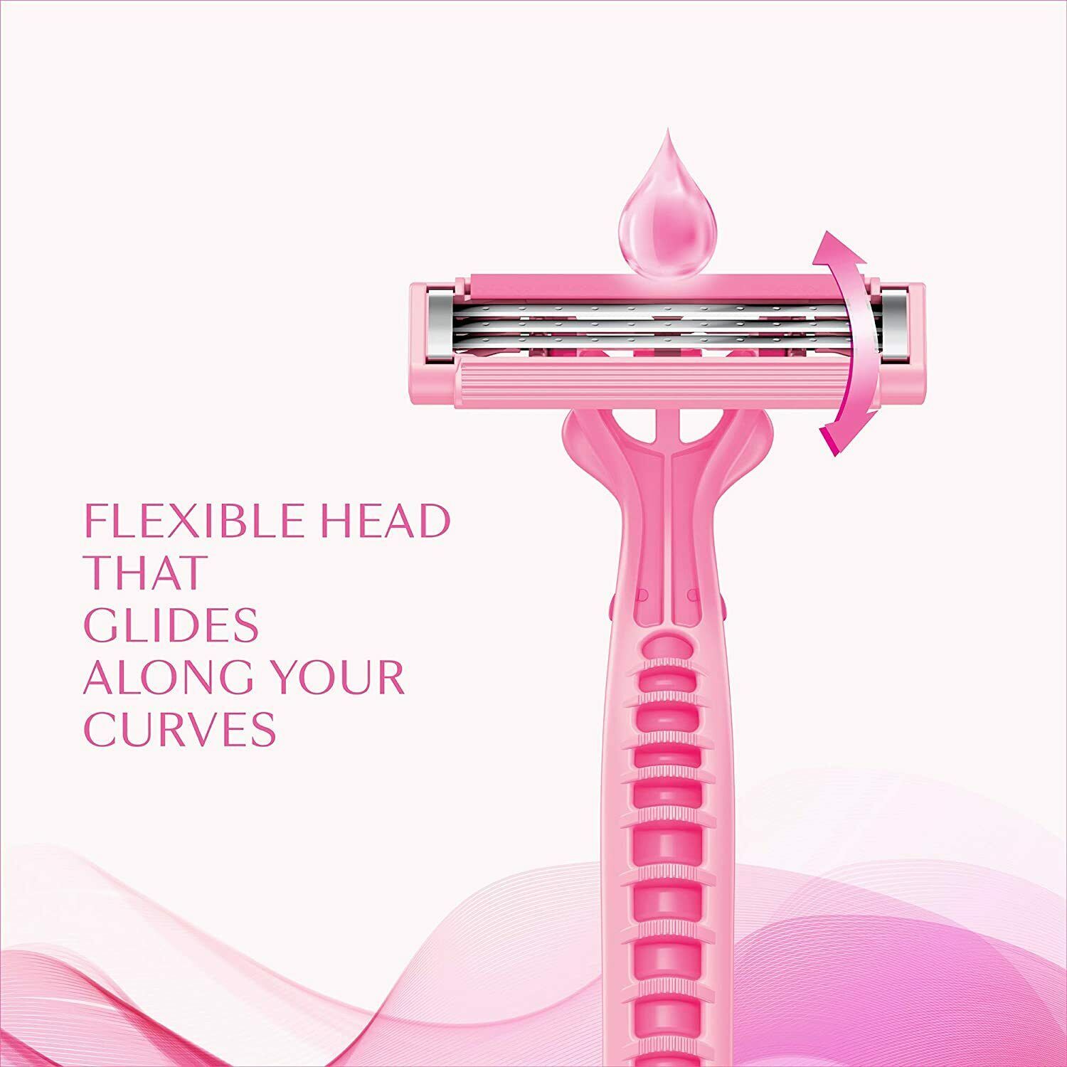 Gillette Simply Venus Pink Hair Removal for Women 5 razors Women's