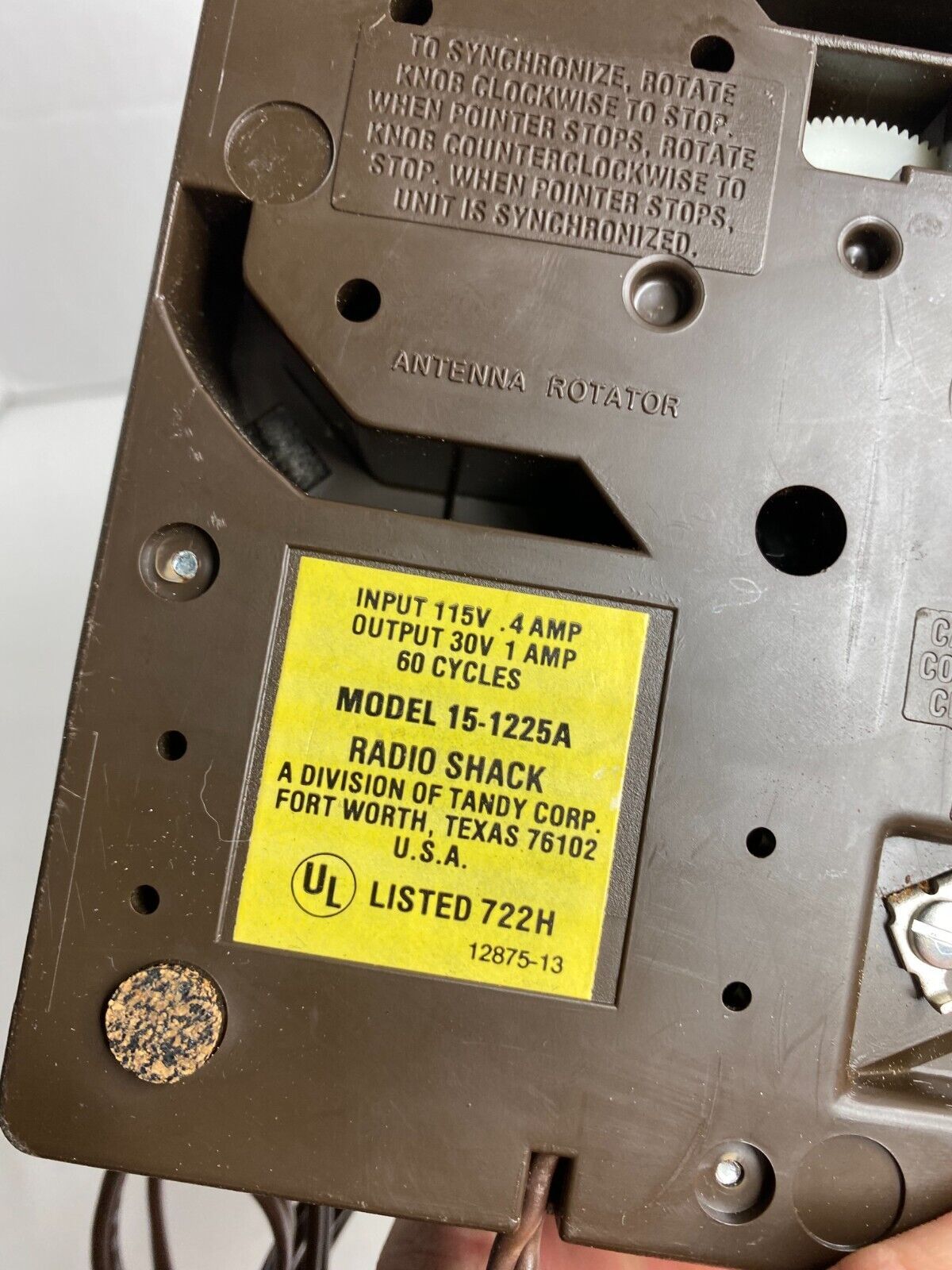 Archerotor Radio Shack Automatic Antenna Rotator Control Box 151225 A
