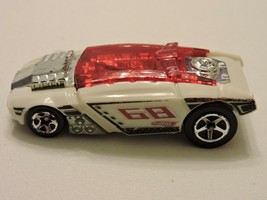 2011 Hot Wheels Rogue Hog White/Red 68 Loose 4-Lane Elimination Pearl White - $5.40