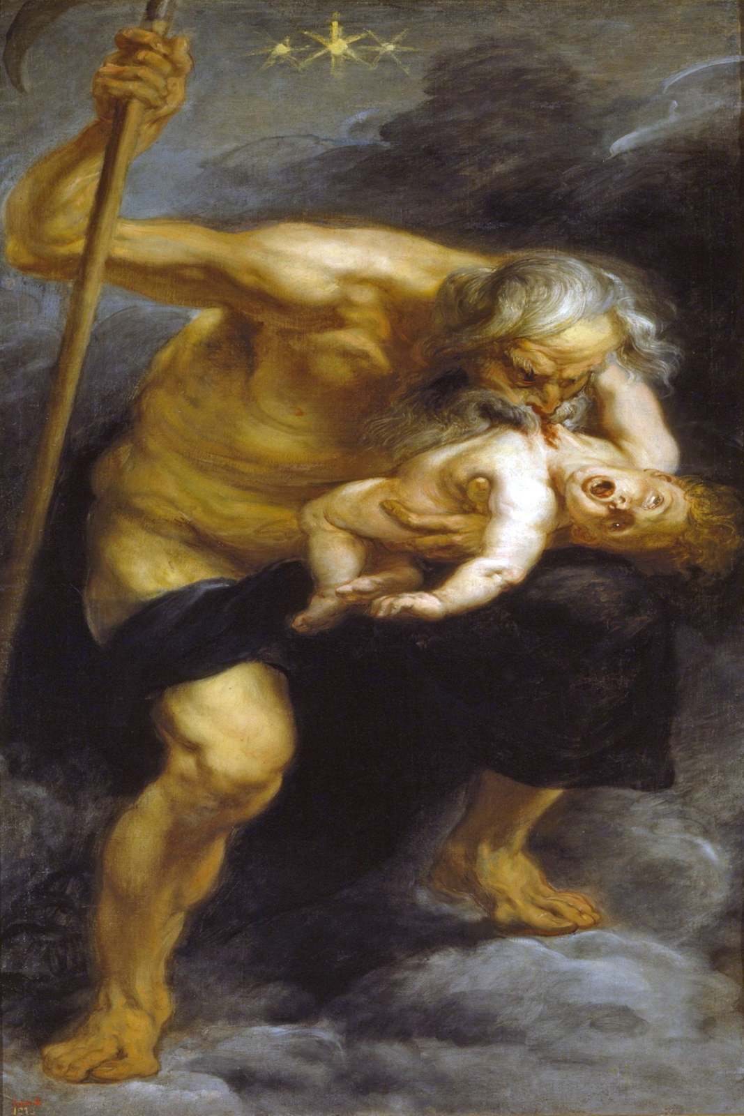 Peter Paul Rubens - Saturn Or Saturn Devouring His Son Print Poster