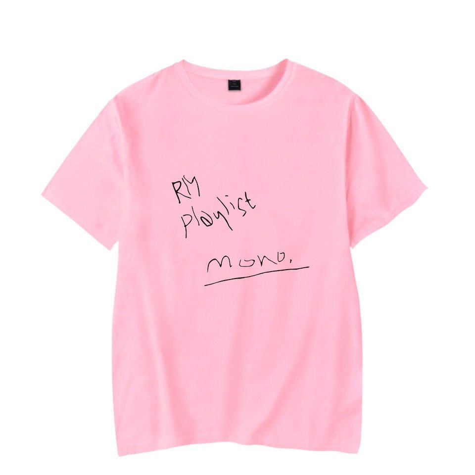 BTS RM mono Kpop Printed Summer T-shirts Women/Men Short Sleeve Fashion ...