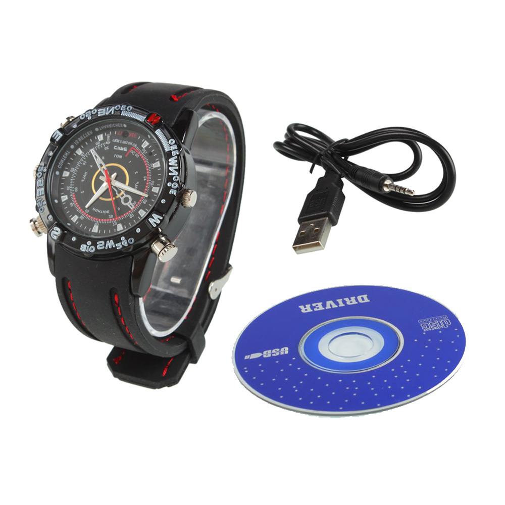 hidden camera wrist watch