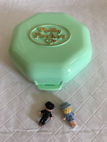 polly pocket green apple