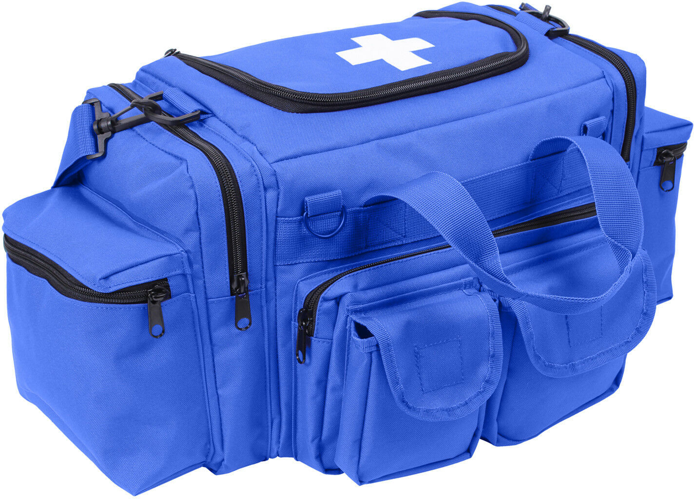 200 Pcs Emergency Medical Trauma Kit Carry Bag & First Aid Supplies