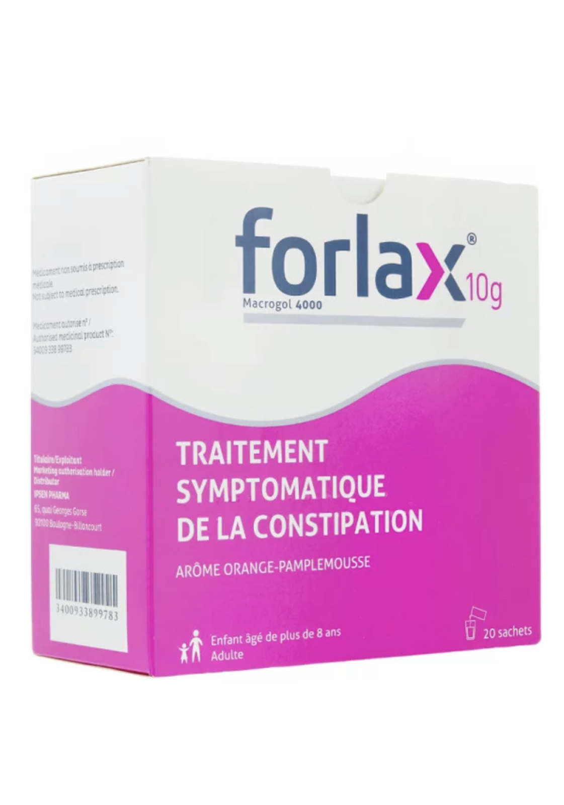 Forlax 10g X 20 Sachet , for the Treatment of Occasional Constipation
