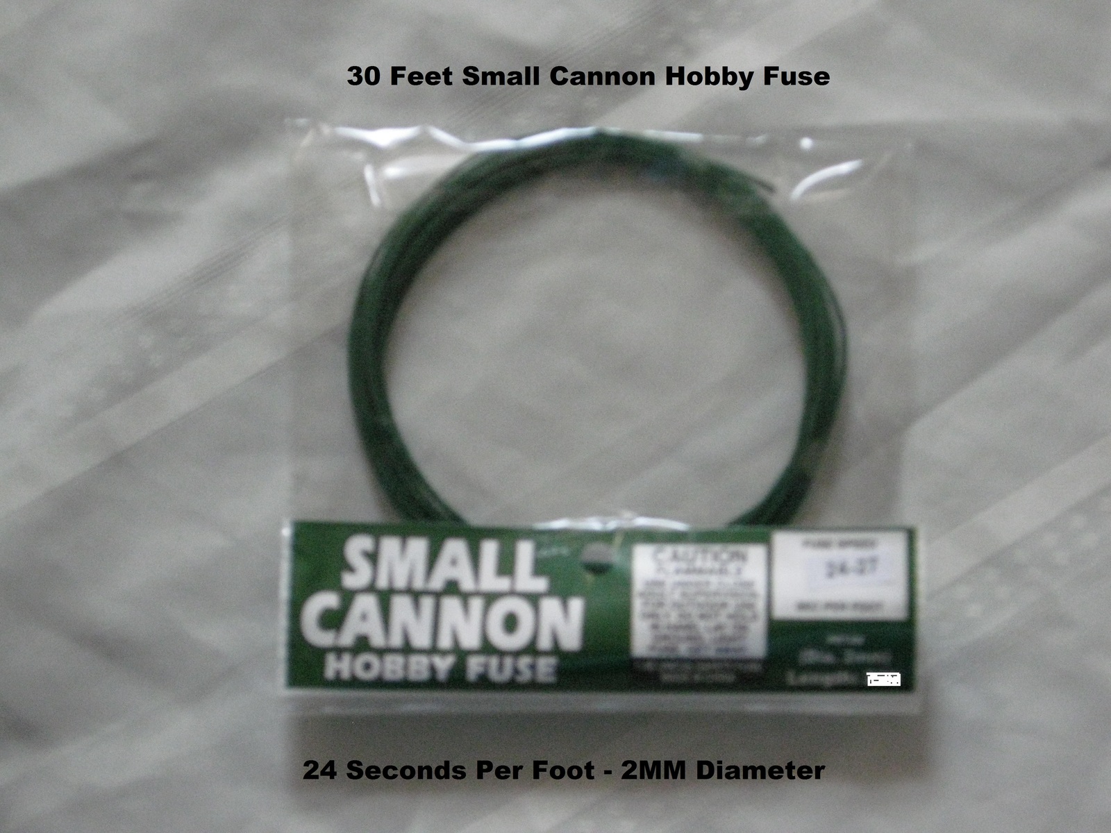CANNON FUSE 30 Feet 2MM diameter Water Resistant Other