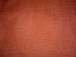 Rusty Cinnamon Woven Textured Upholstery Fabric  55" Wide - $39.99
