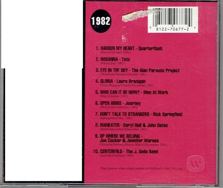 Billboard Top Hits: 1982 [Audio CD] Billboard Series - CDs