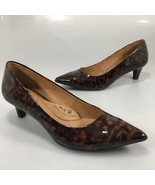 Sofft Womens 10 M Tortoise Shell Patent Leather Pumps 2&quot; Heels Shoes 107... - $53.41