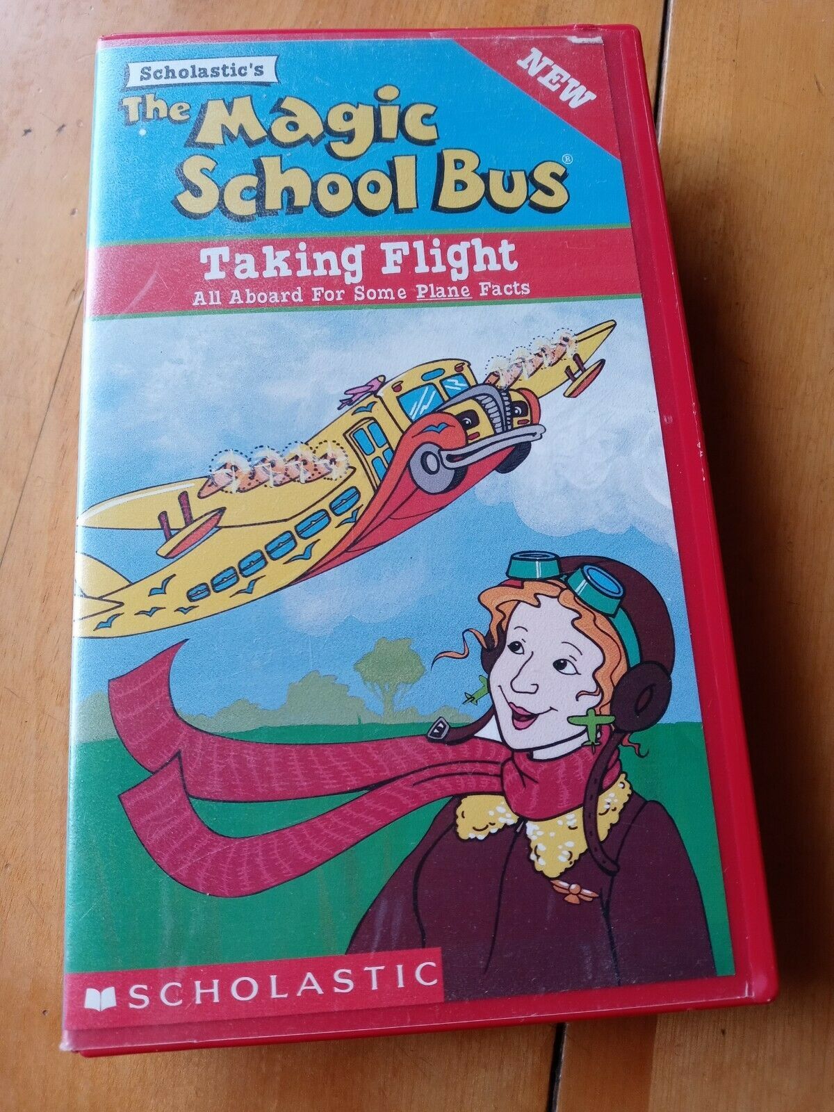 The Magic School Bus - Taking Flight VHS Tape 1997 educational - VHS Tapes