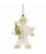 Lenox 2018 Gingerbread Man Figurine Ornament  Annual Greetings Christmas... - $99.50