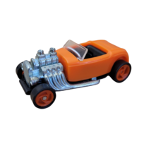 1993 Hot Wheels Rat Rod Car Orange Hot Rod - $9.99