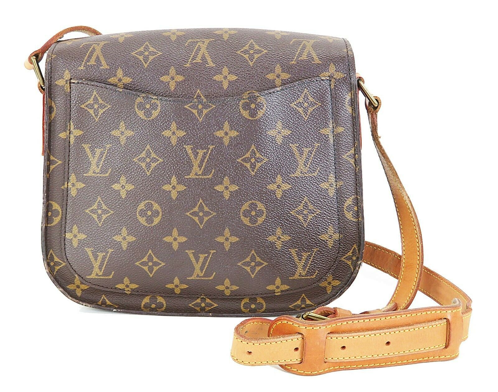 Louis Vuitton, Bags, Authenticlouis Vuitton Monogram Saint Cloud Gm  Shoulder Bag