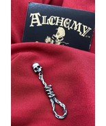 Alchemy Gothic E256  Hang Man&#39;s Noose  Earring IN HAND - $22.95