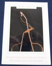 NIB NEW Zoe Ayla Classy Rose Gold Eyelash Curler - $11.99