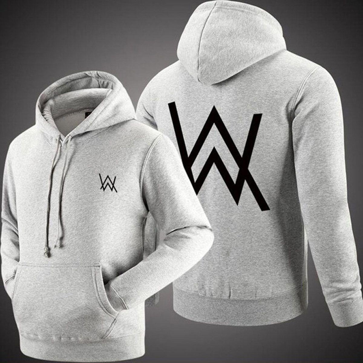 alan walker hoodie white