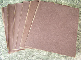 60pc SILICON CARBIDE Wet / Dry SANDPAPER SHEETS 9 x 11 Very Fine Coarse ... - $19.99