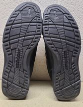 New Balance 574 Black Hook and Loop Walking Shoes Men’s Size 12 - WORN ONCE image 6