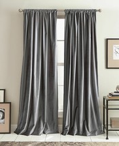 DKNY Modern Knotted Velvet Lined Curtain Panel Pair - $145.53+