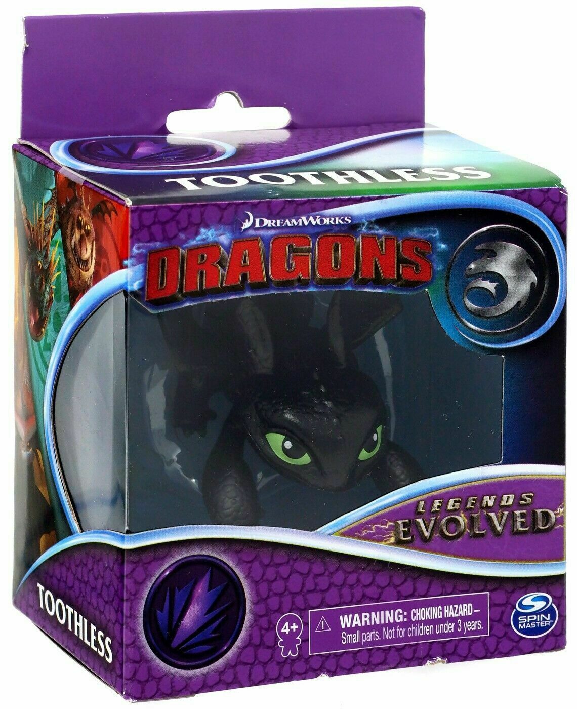 NEW How to Train Your Dragon Legends Evolved Toothless 3-Inch Figure ...