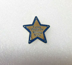 Star Shaped Lapel Hat Pin - Caring People Are Shining Stars - $6.88