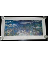 Vintage 1967 New York Graphic Society Claude Monet Water Lilies Lithograph - $46.75
