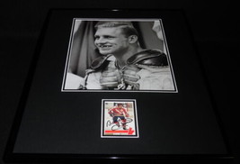 Bobby Hull Signed Framed 16x20 Toothless Photo Display Chicago Blackhawks image 1