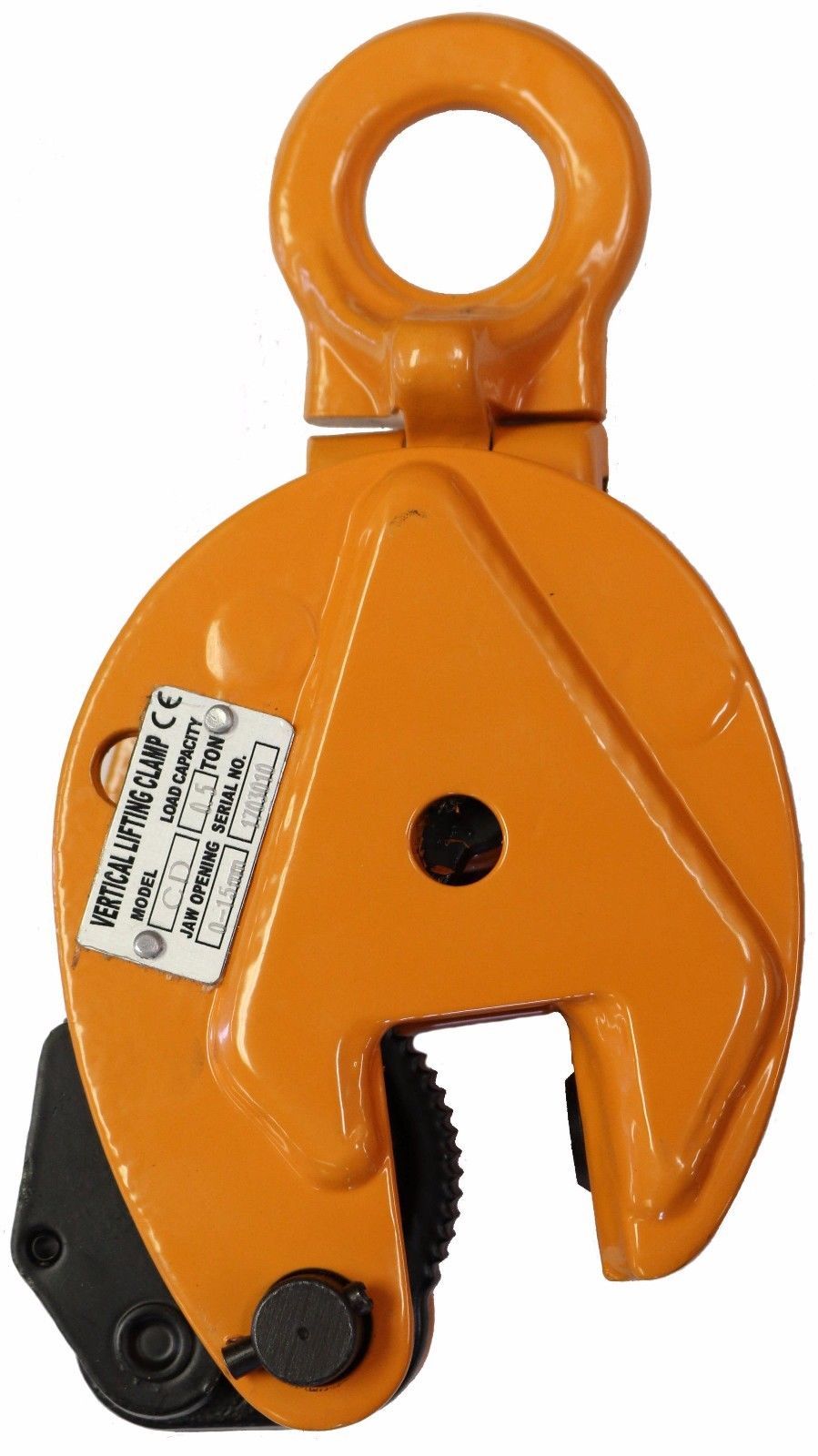 VLift Industrial Vertical Plate Lifting Clamp Steel 4409 Lbs WLL