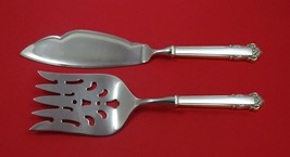 English Shell by Lunt Sterling Silver Fish Serving Set 2 Piece Custom Made HHWS - $147.51