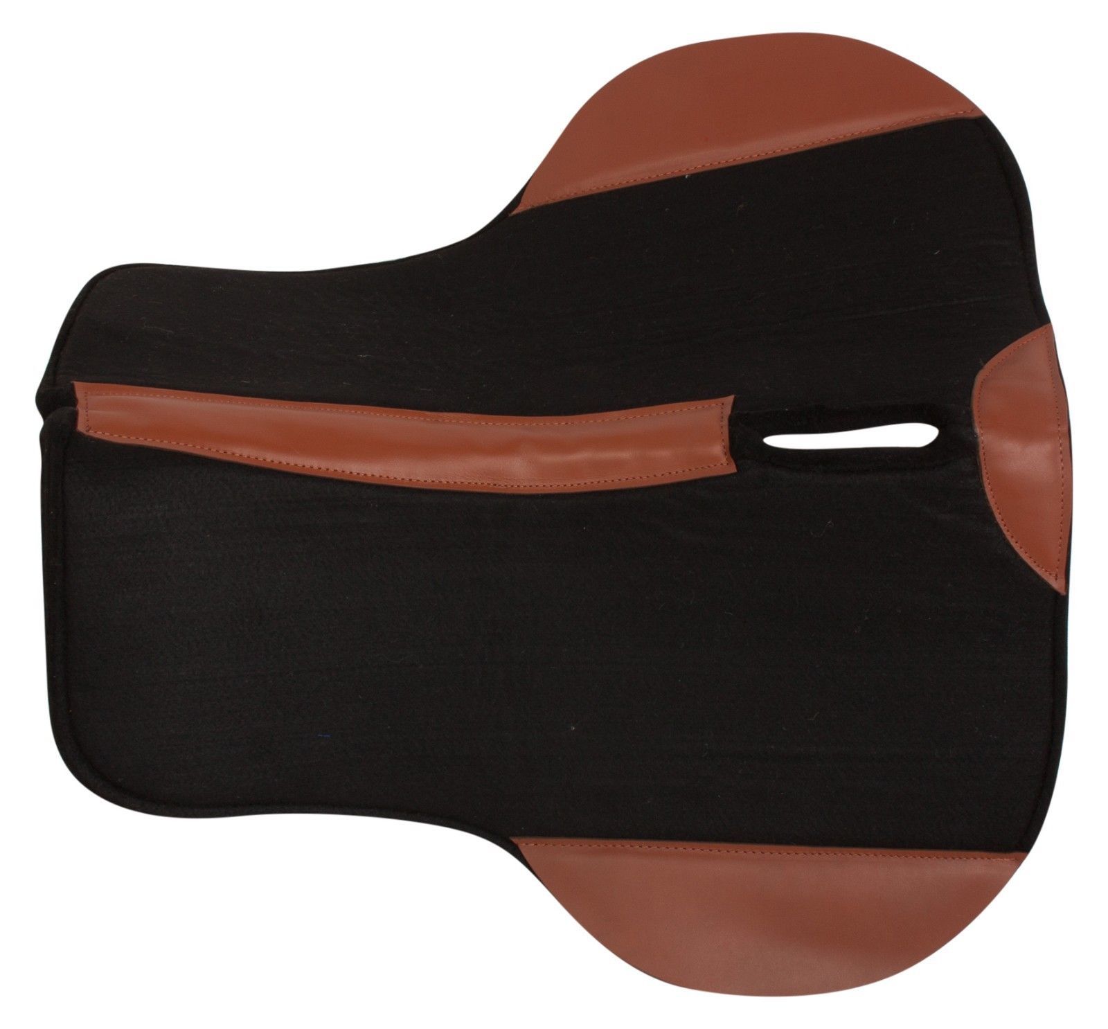 WESTERN HORSE PROFESSIONAL ORTHOPEDIC SADDLE PAD AIRFLOW FELT BARREL RACING Saddle Pads