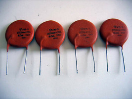 4 x 200V K40Y-9 PIO Capacitors GUITAR TONE UPGRADE AUDIO CAP 680pF 0.68nF