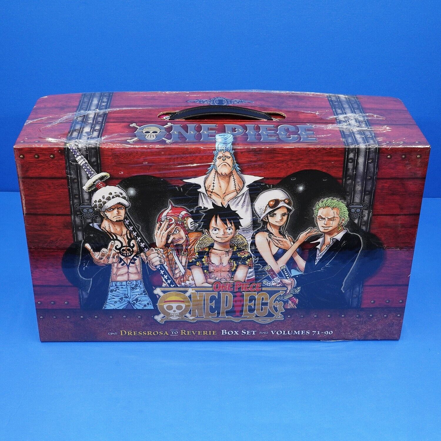 One Piece Manga Box Set 4 Volumes 7190 Dressrosa To Reverie English New Sealed Comic Books