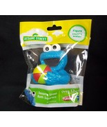 Sesame Street friends Bath Squirter Cookie Monster &amp; ball Playskool Hasb... - $4.90