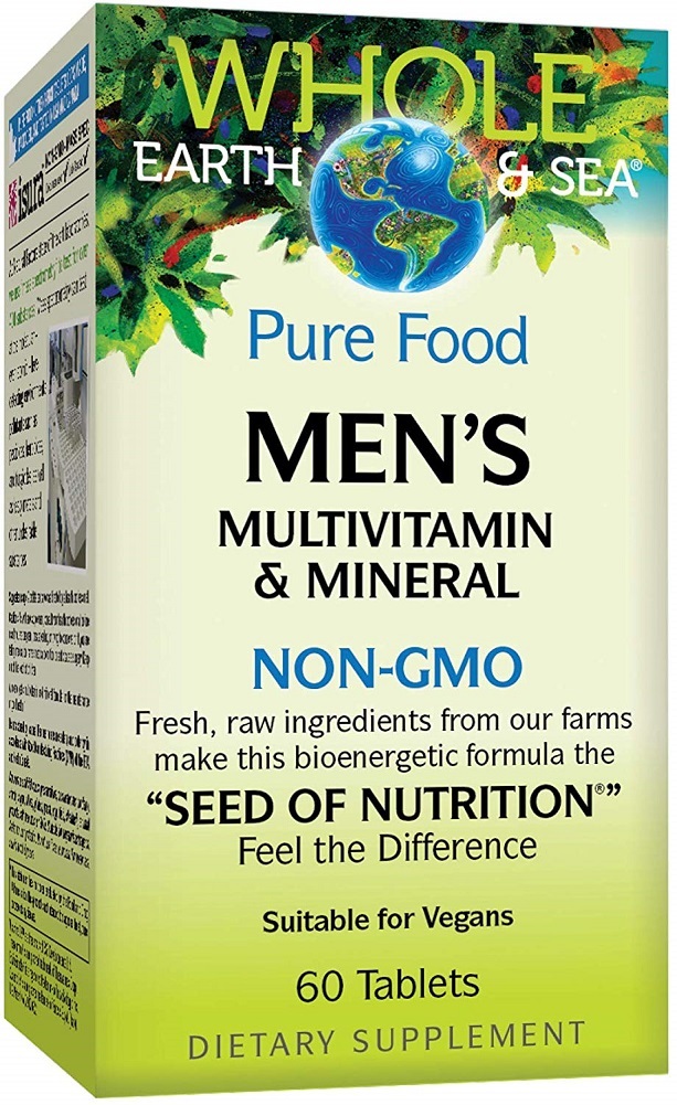 Whole Earth & Sea from Natural Factors, Men's Multivitamin (30 Servings)