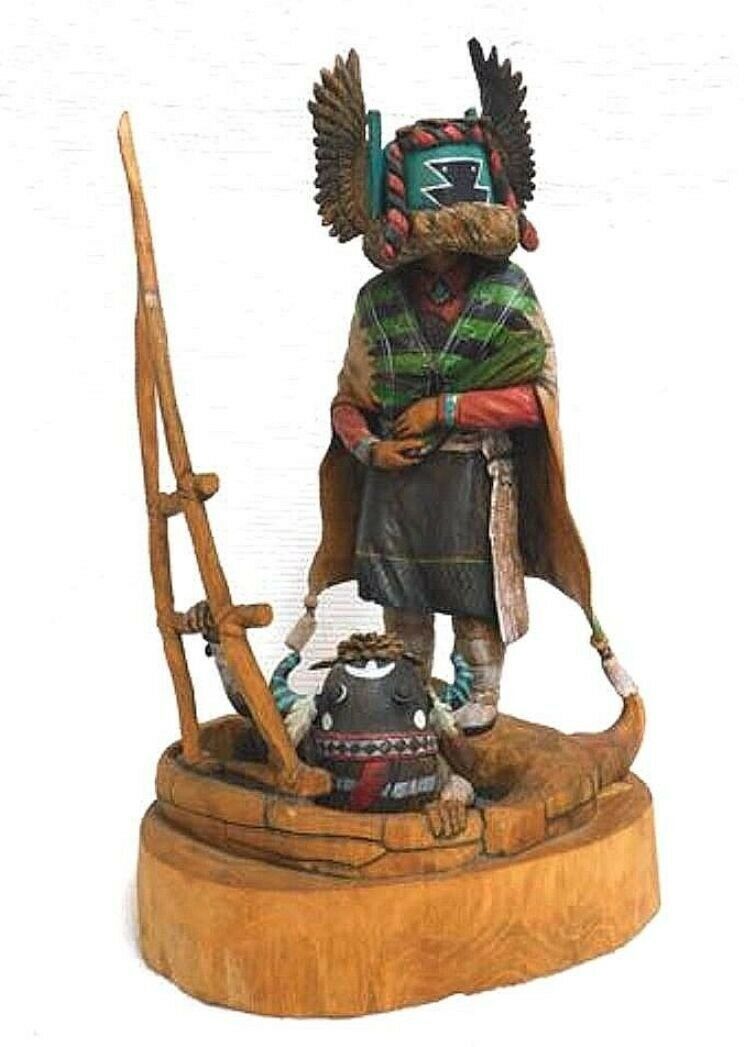 Hopi Kachina Doll, CROW MOTHER 15