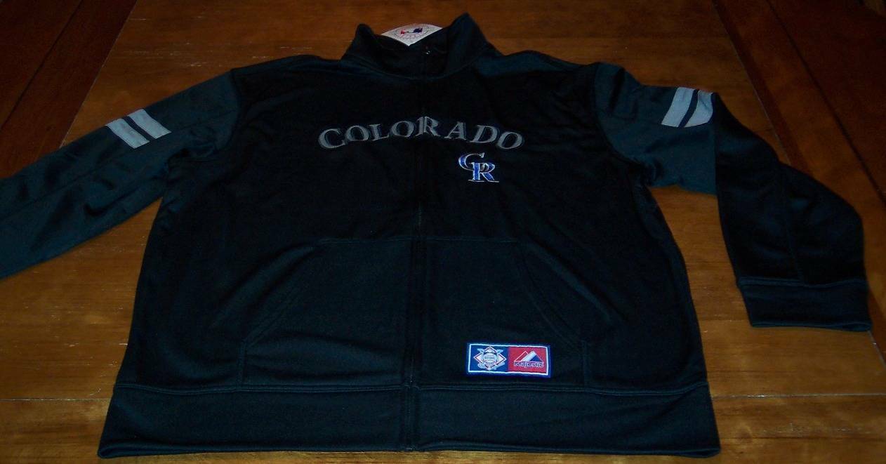 Vintage Colorado Rockies MLB Windbreaker Jacket XL Fans