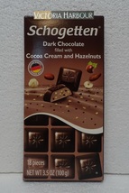 Schogetten Dark Chocolate with Cocoa Cream and Hazelnuts (Made in Germany) - $9.00