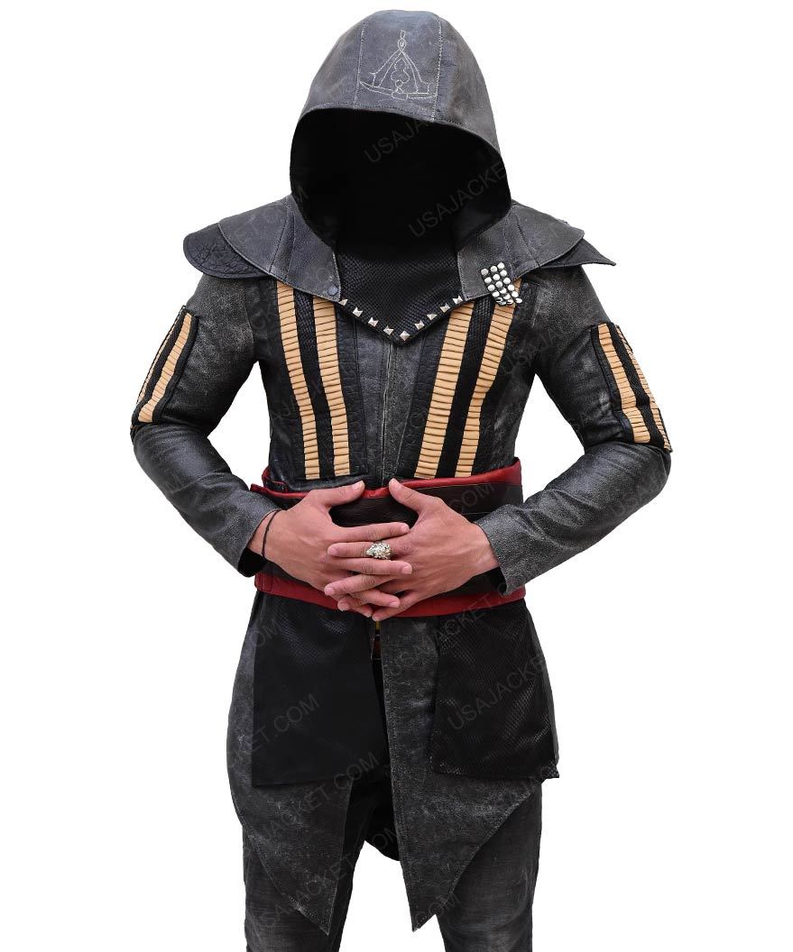 Assassins Creed Aguilar Hoodie Outfit Cosplay Costume Coat Men