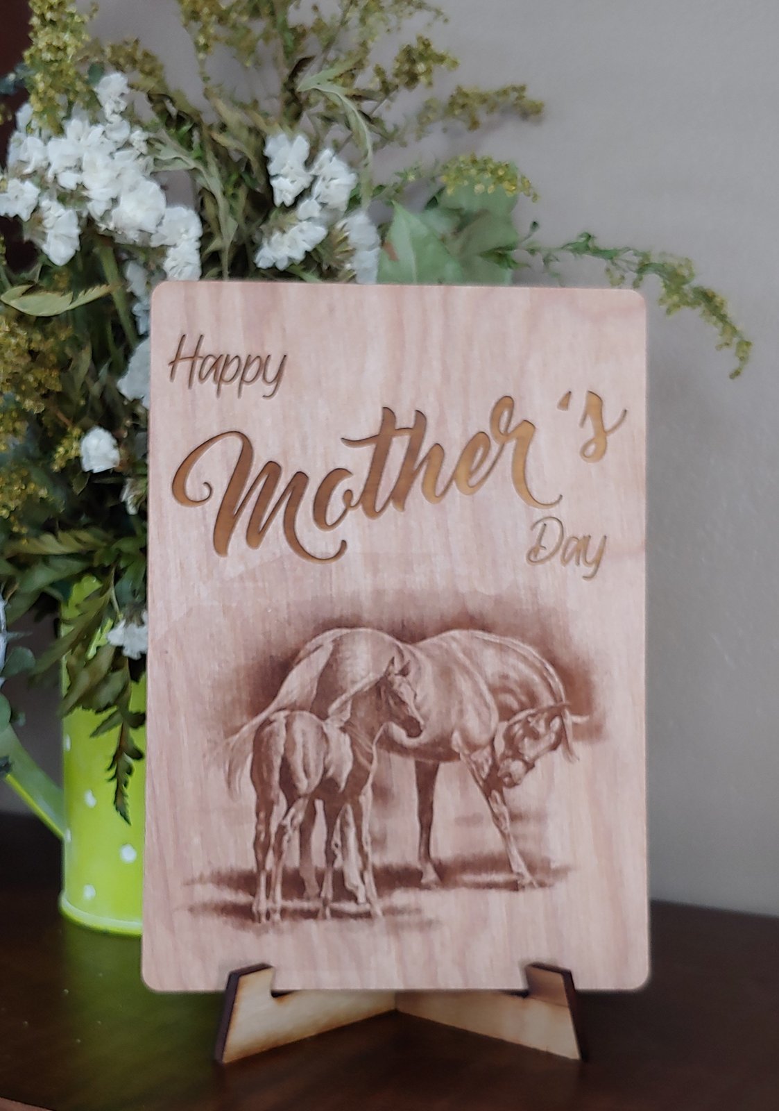 Primary image for Mare and Foal Mother's Day Greeting Card