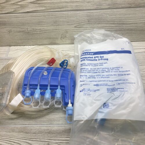 10 L5C4531 Baxter Peritoneal Dialysis Integrated APD Set AMIA Cassette
