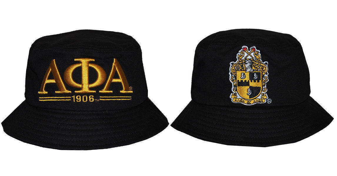 Alpha Phi Sorority Bucket Hat Alpha Phi Alpha Fraternity Gifts Alpha