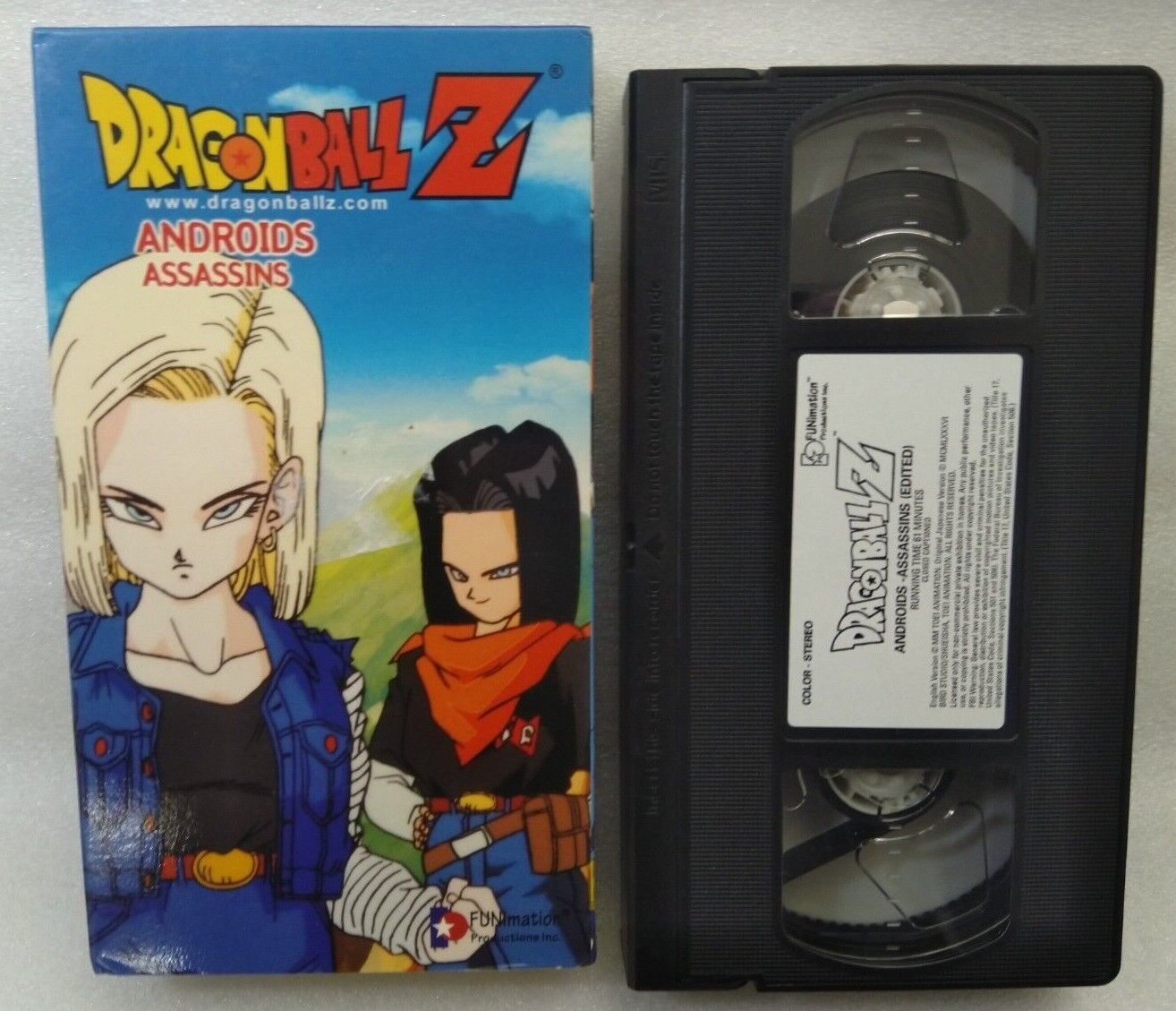 VHS Dragon Ball Z - Androids: Assassins (VHS 2000 English Dubbed Edited ...