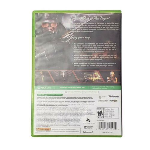 Microsoft Xbox One Xbox 360 Fallout New And 50 Similar Items