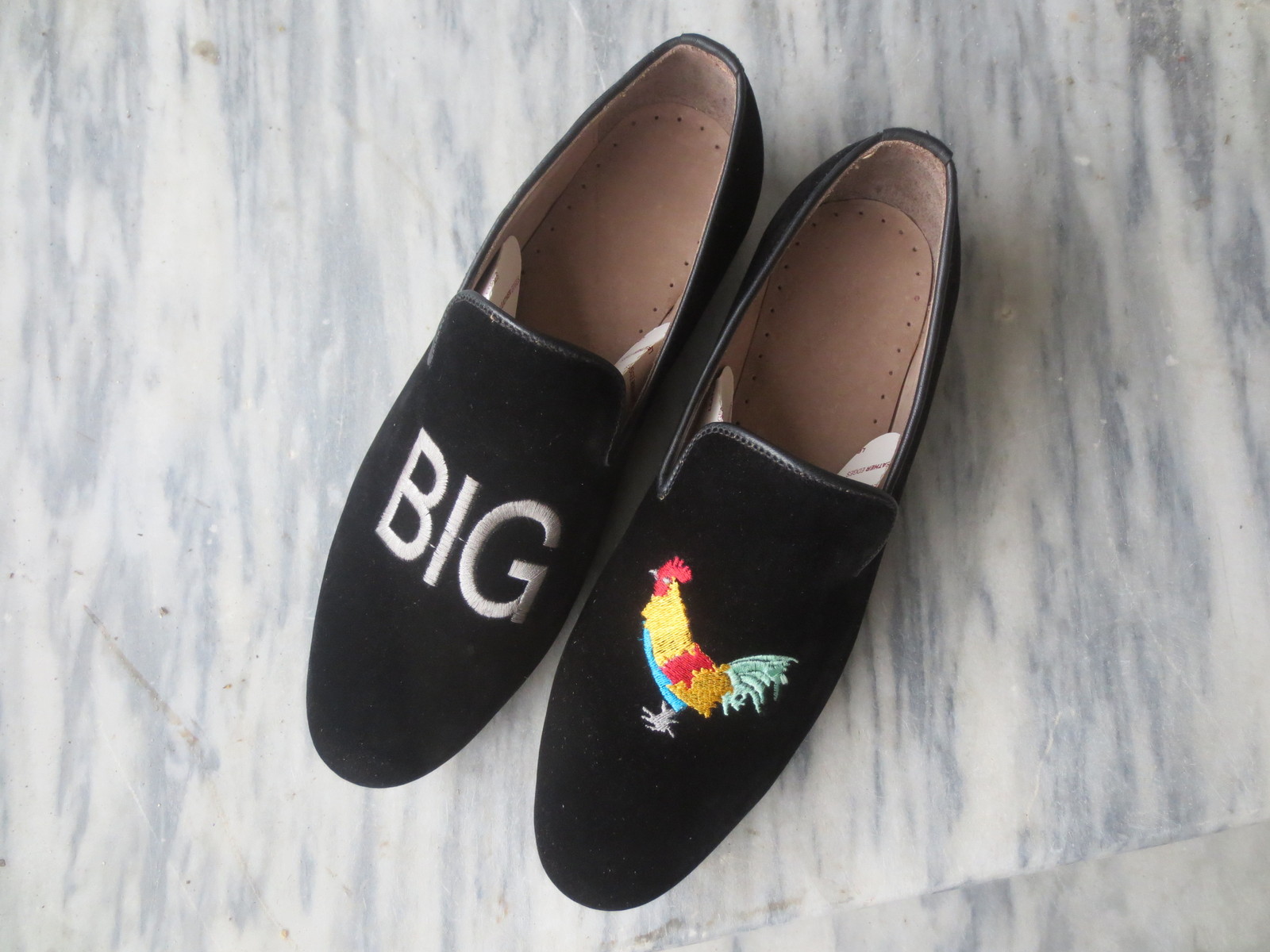 NEW Handmade Men's Black Color Shoes, Men's New Velvet Loafer Slip On Fashion Sh