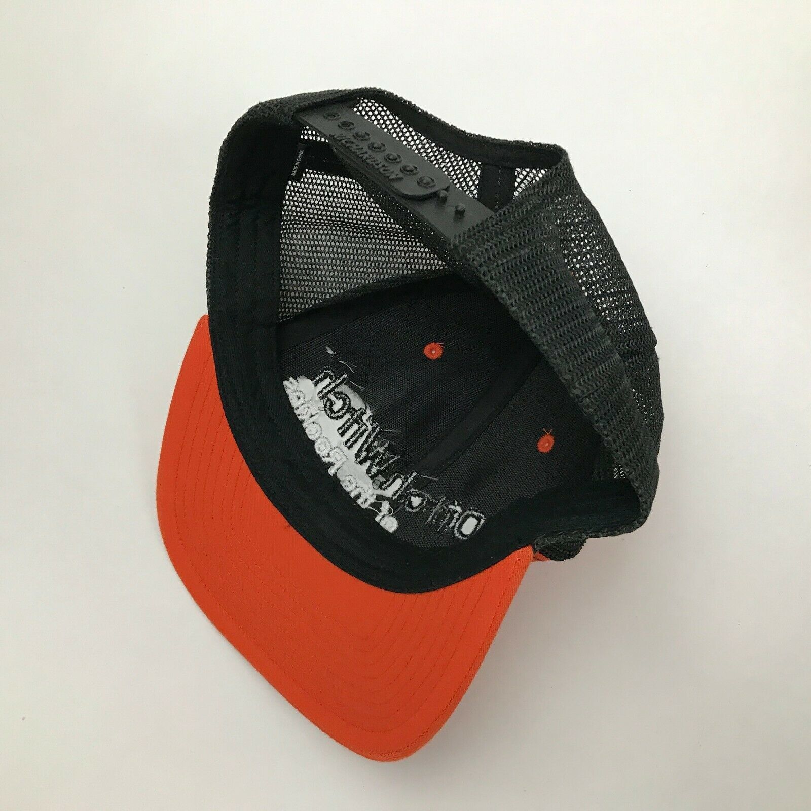 NEW Ditch Witch Of The Rockies Cap Hat One Size Orange Mesh Back ...
